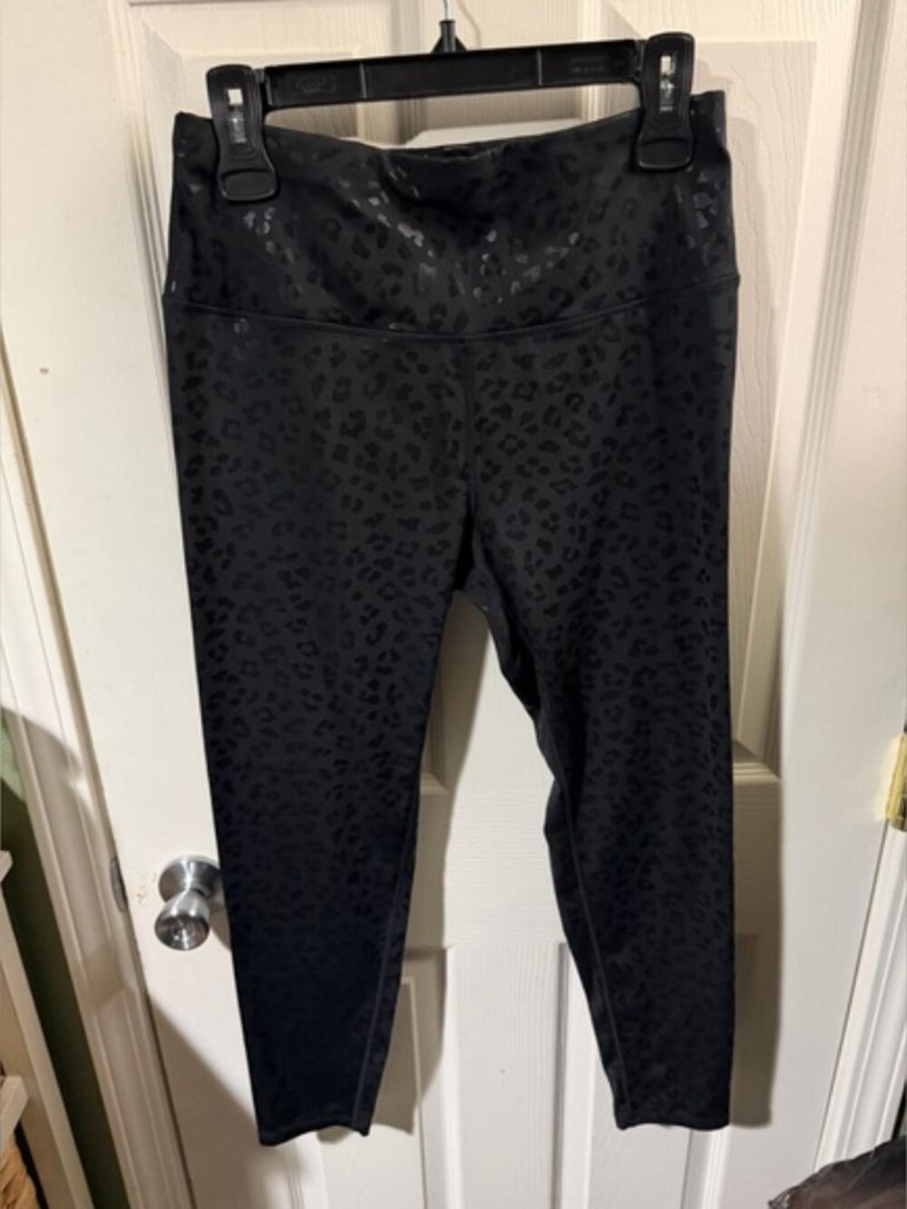 🦋❣️Chic Black Leopard Print Leggings